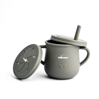 Silicone Baby Feeding Set 10 Pcs